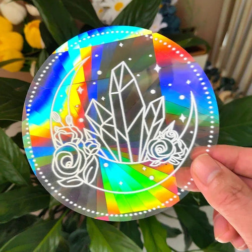 Crystal Garden suncatcher sticker